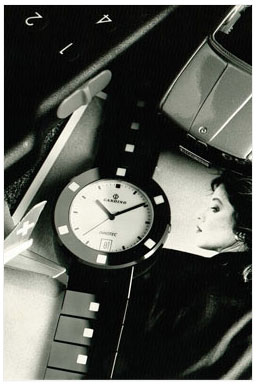 Mẫu đồng hồ gốm rotary năm 1988