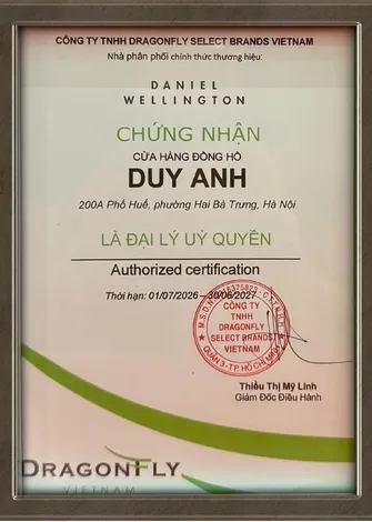 Chứng nhận chính hãng
