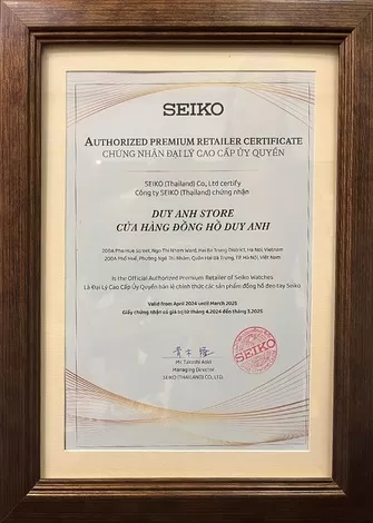 Chứng nhận chính hãng