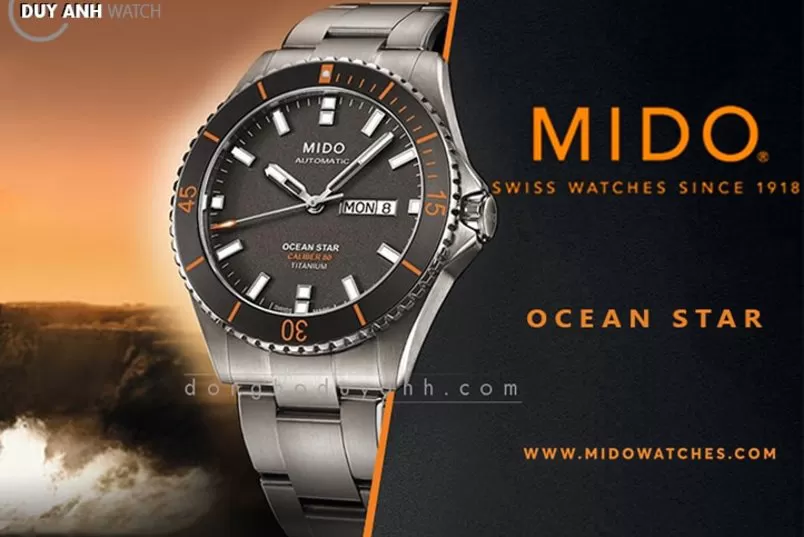 Review bộ sưu tập Ocean Star của thương hiệu đồng hồ Mido