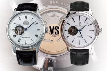 So sánh Orient Caballero FAG00003W0 và Olym Pianus OP99141-71AGS-GL-T - đồng hồ kính cong, open heart