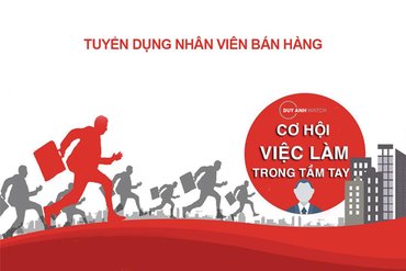 TUYỂN NHÂN VIÊN BÁN HÀNG