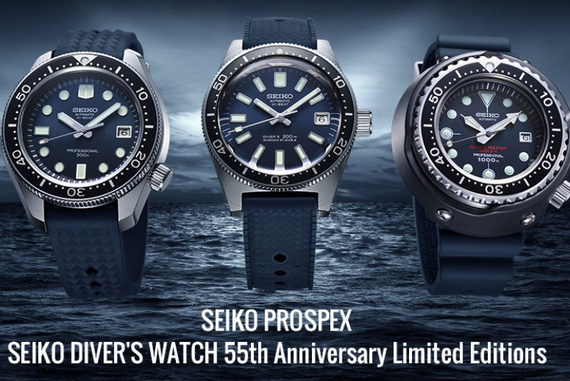 Seiko tái tạo 3 mẫu đồng hồ lặn biểu tượng nhân kỉ niệm 55 năm ra mắt đồng  hồ lặn đầu tiên