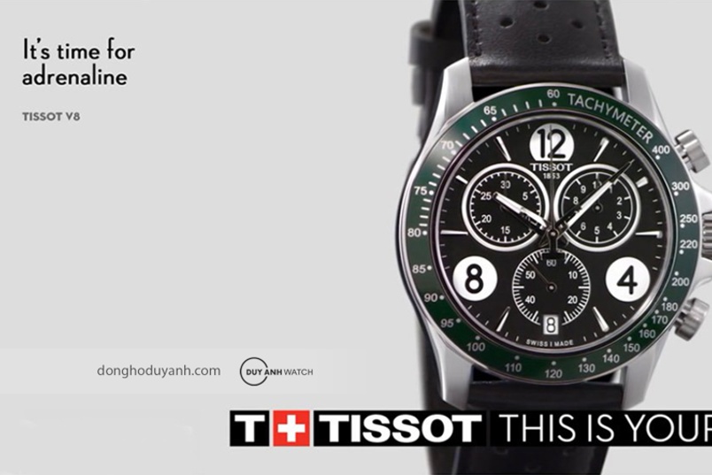 TISSOT V8 T106.417.16.057.00 – PHIÊN BẢN MỚI NHẤT