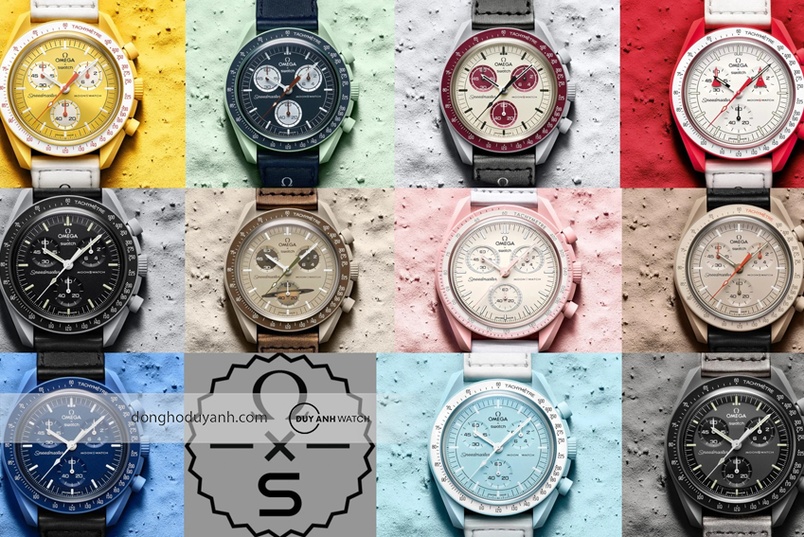 Swatch và Omega “vươn tới các hành tinh” với bộ sưu tập đồng hồ Bioceramic MoonSwatch