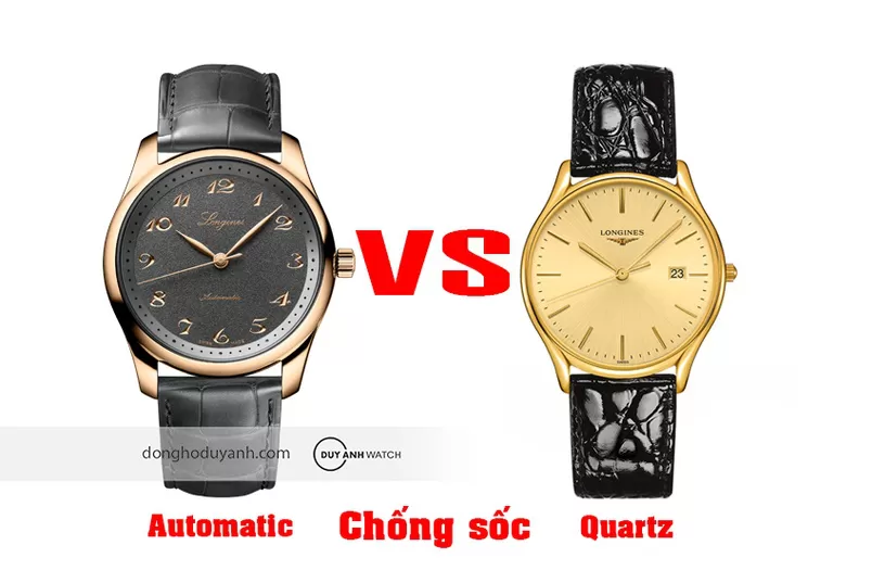 Đồng hồ Quartz – đồng hồ Automatic: cái nào có khả năng chống sốc tốt hơn?