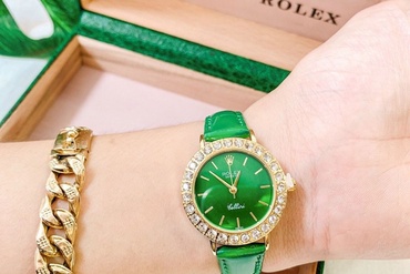 Top 3 mẫu đồng hồ Rolex nữ dây da đắt khách nhất hiện nay