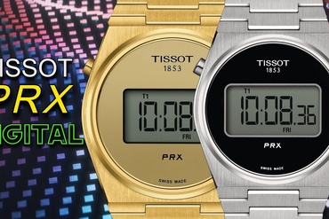 Tissot PRX Digital - Sự kết hợp táo bạo giữa thiết kế vượt thời gian và kỹ thuật số