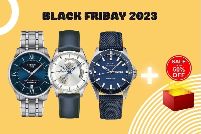 Top 12 mẫu đồng hồ có giá hời nhất trong dịp Black Friday 2023