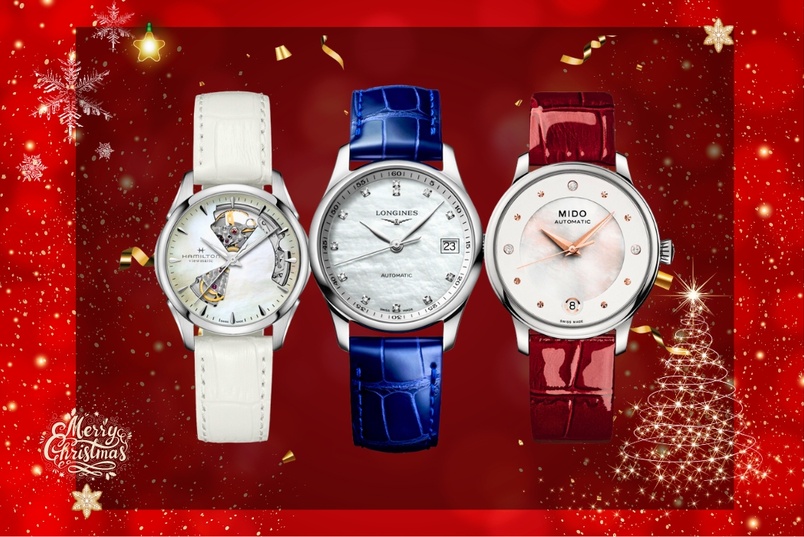 Top 10 mẫu đồng hồ nữ được gợi ý cho dịp Giáng sinh 2023