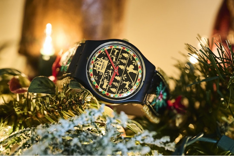 6 chiếc đồng hồ tuyệt đẹp lấy ý tưởng từ mùa Giáng sinh