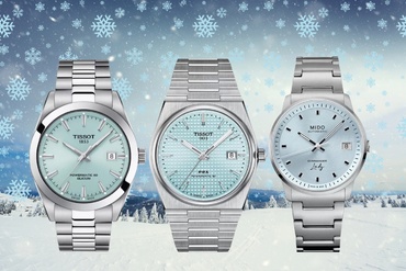 Bắt trend ngày đông với 10 mẫu đồng hồ mặt số xanh băng giá