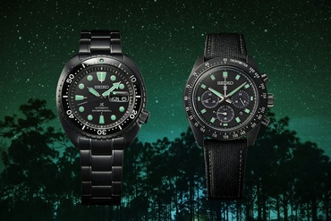 Seiko Black Series mới phát triển với đồng hồ lặn "King Turtle" và đồng hồ Solar Chronograph