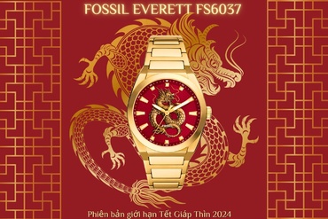 Fossil Everett FS6037 - Phiên bản giới hạn Tết Giáp Thìn 2024