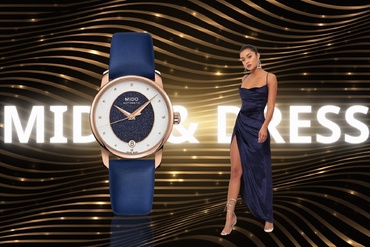 Gợi ý cách kết hợp 12 mẫu đồng hồ Mido nữ với váy thời trang