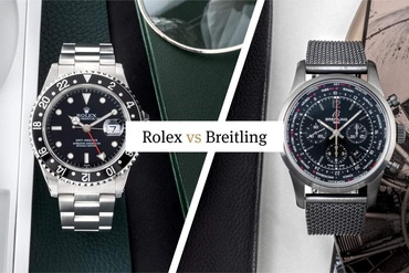 Sự khác biệt giữa thương hiệu Rolex và Breitling