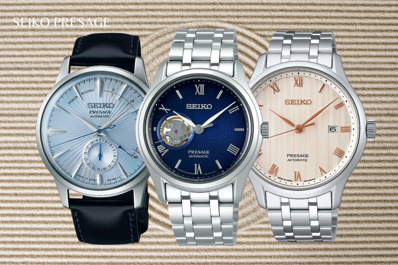 Top những chiếc đồng hồ Seiko Presage có thiết kế ấn tượng nhất