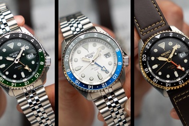 Seiko mở rộng dòng sản phẩm Seiko 5 Sports GMT phổ biến với ba diện mạo mới đầy phong cách