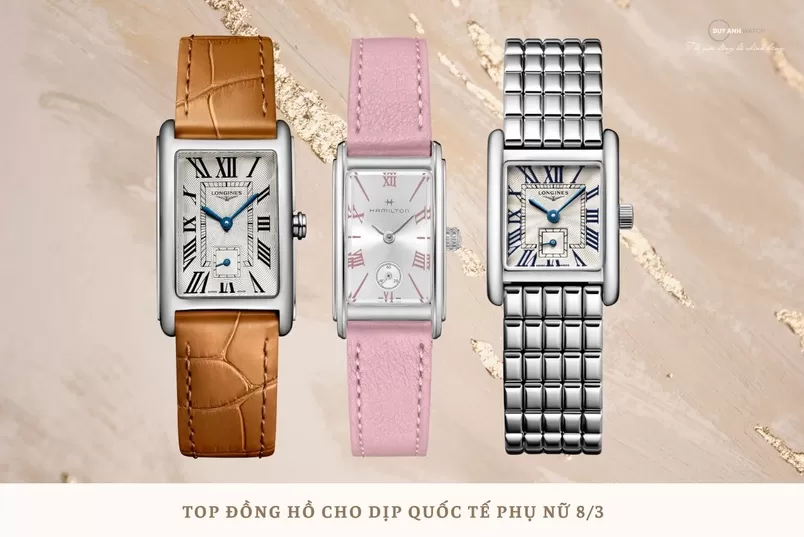 Top đồng hồ nữ làm quà tặng cho ngày phụ nữ 8/3