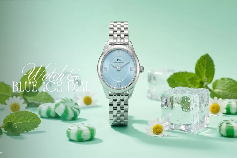Sắc xanh băng Ice Blue: 8 mẫu đồng hồ tinh tế & Bí quyết phối outfit thời trang