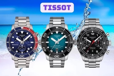 Top 10 mẫu đồng hồ thể thao Tissot thích hợp để đeo đi biển