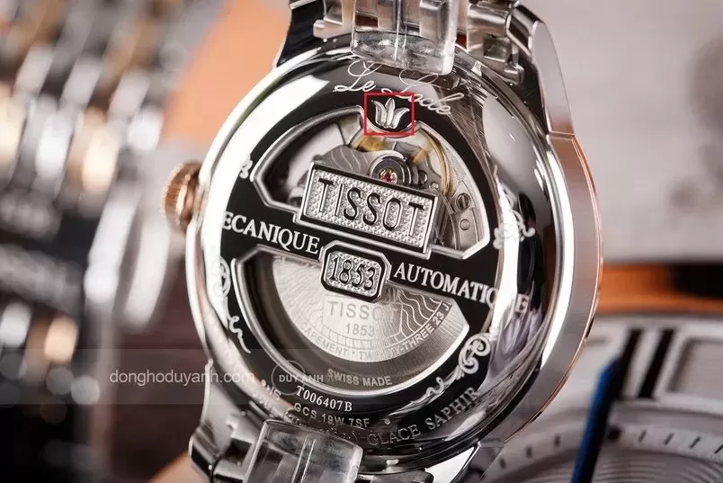 Ý nghĩa bông hoa trên đồng hồ Tissot: Biểu tượng gia huy độc bản