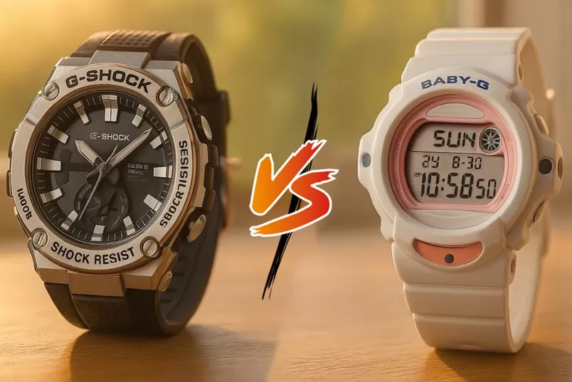 So sánh đồng hồ Casio G-Shock Và Baby-G: Nên chọn mẫu nào?