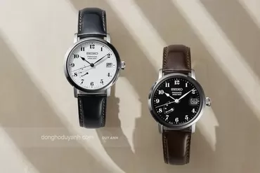 Giới thiệu Seiko Presage Prestige Line Enamel Dial Spring Drive SNR037 và SNR039