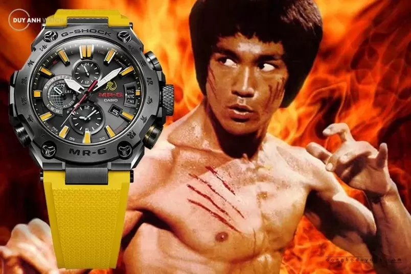 Casio G-Shock MR-G Bruce Lee - tưởng nhớ huyền thoại Lý Tiểu Long