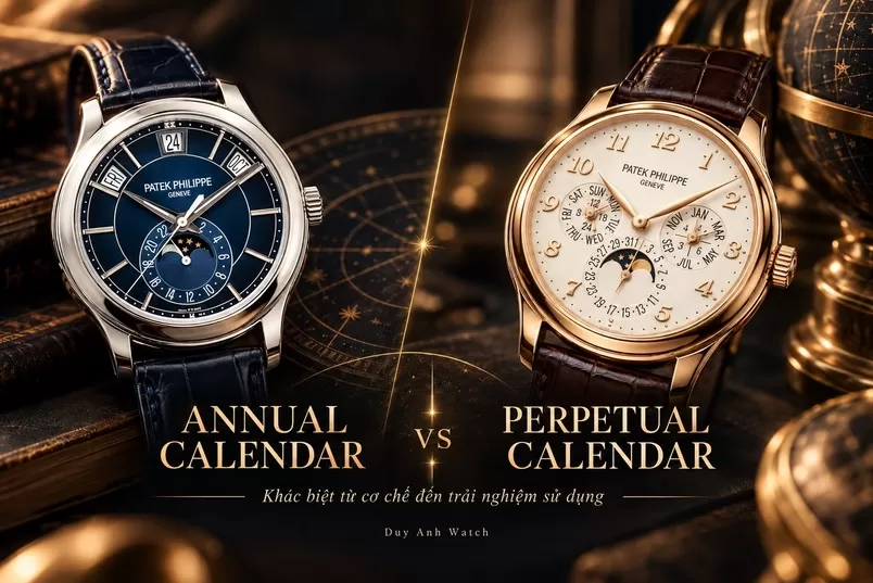 Annual Calendar vs Perpetual Calendar: Khác biệt từ cơ chế đến trải nghiệm sử dụng