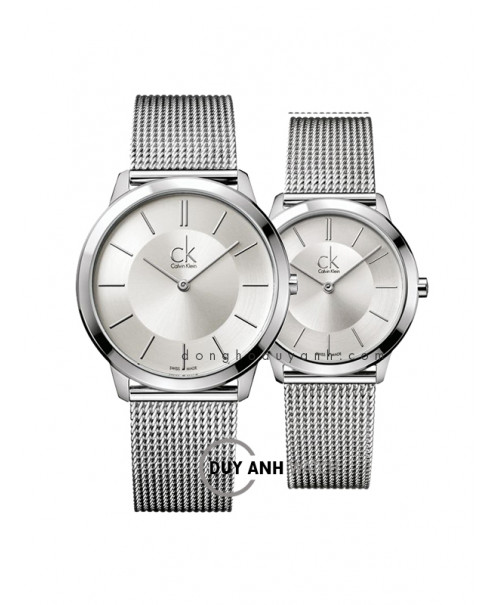 Đồng hồ đôi Calvin Klein K3M21126 và K3M22126