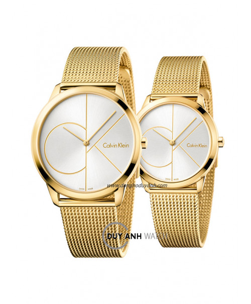 Đồng hồ đôi Calvin Klein K3M21526 và K3M22526