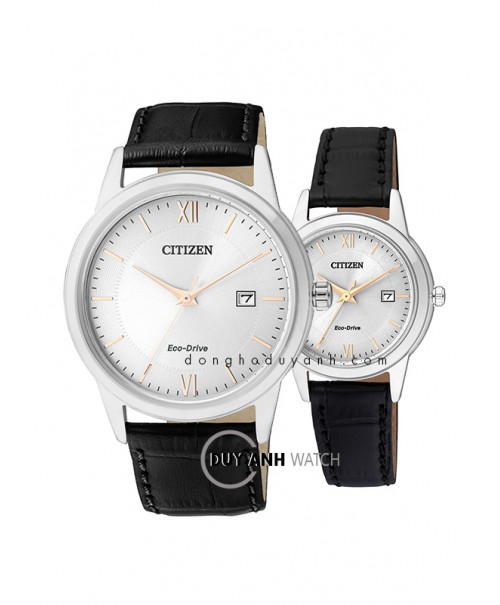 Đồng hồ đôi Citizen AW1236-11A và FE1086-12A