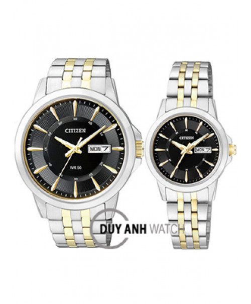 Đồng hồ đôi Citizen BF2014-53E và EQ0604-56E