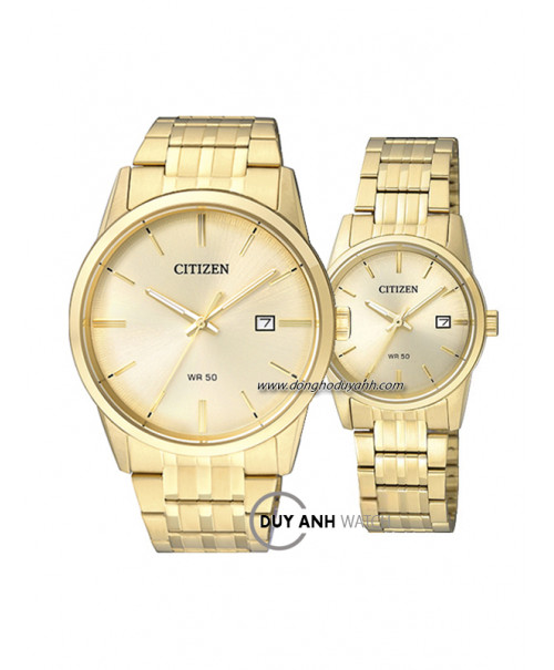 Đồng hồ đôi Citizen BI5002-57P và EU6002-51P