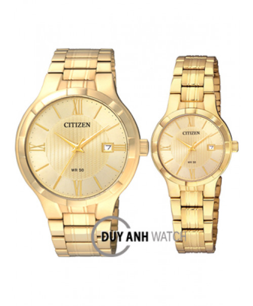 Đồng hồ đôi Citizen BI5022-50P và EU6022-54P