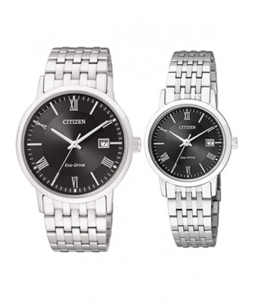Đồng hồ đôi Citizen BM6770-51E và EW1580-50E