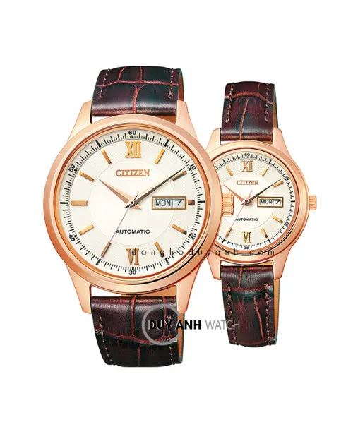 Đồng hồ đôi Citizen NY4053-05A và PD7153-05A