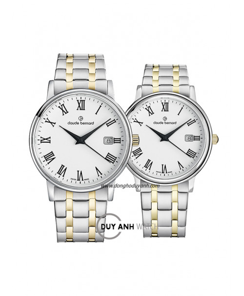 Đồng hồ đôi Claude Bernard 53007.357JM.BR và 54005.357JM.BR