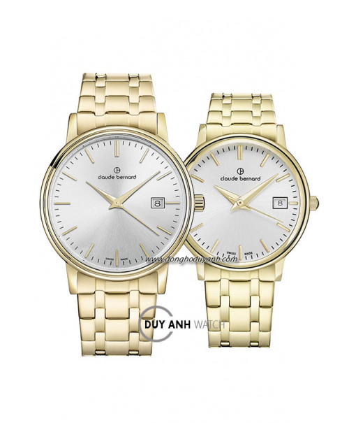 Đồng hồ đôi Claude Bernard 53007.37JM.AID và 54005.37JM.AID