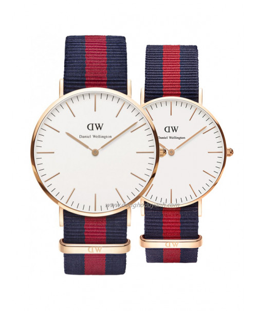 Đồng hồ đôi Daniel Wellington DW00100001 và DW00100029