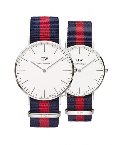 Đồng hồ đôi Daniel Wellington DW00100015 và DW00100046