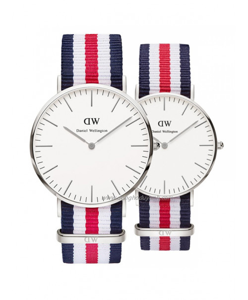 Đồng hồ đôi Daniel Wellington DW00100016 và DW00100051