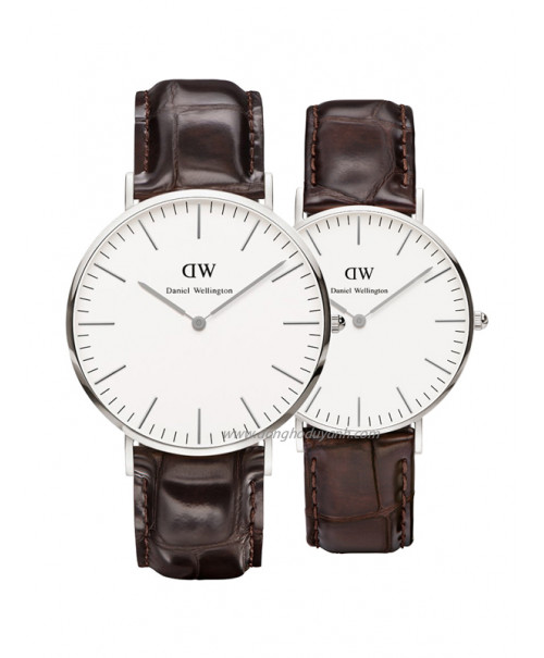 Đồng hồ đôi Daniel Wellington DW00100025 và DW00100055