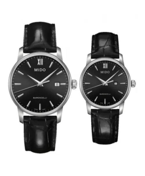 Đồng hồ đôi Mido M013.410.16.051.00 và M013.210.16.051.00