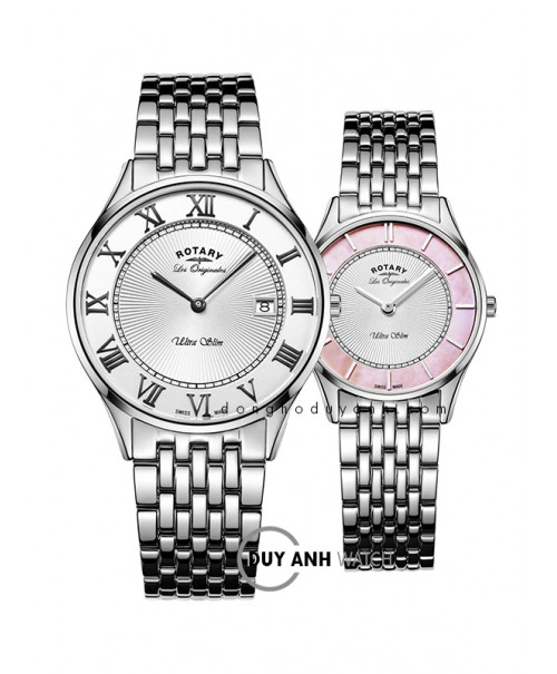 Đồng hồ đôi Rotary GB90800/01 và LB90800/07