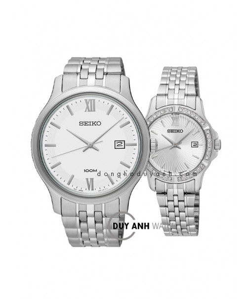 Đồng hồ đôi Seiko SUR217P1 và SUR741P1