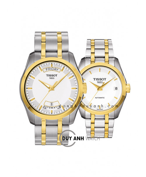 Đồng hồ đôi Tissot T035.407.22.011.00 và T035.207.22.011.00