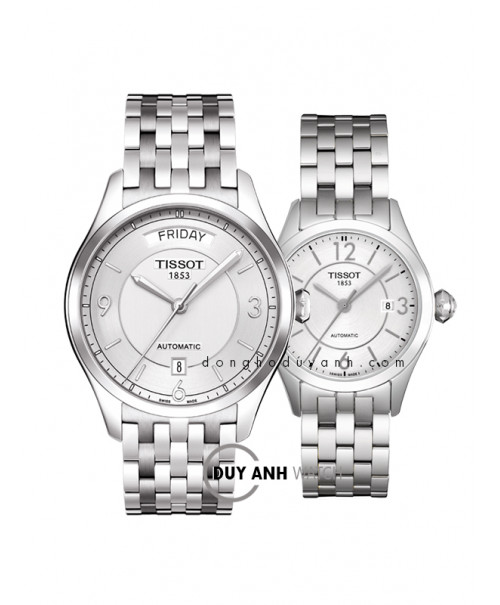 Đồng hồ đôi Tissot T038.430.11.037.00 và T038.007.11.037.00