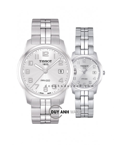 Đồng hồ đôi Tissot T049.410.11.032.01 và T049.210.11.032.00